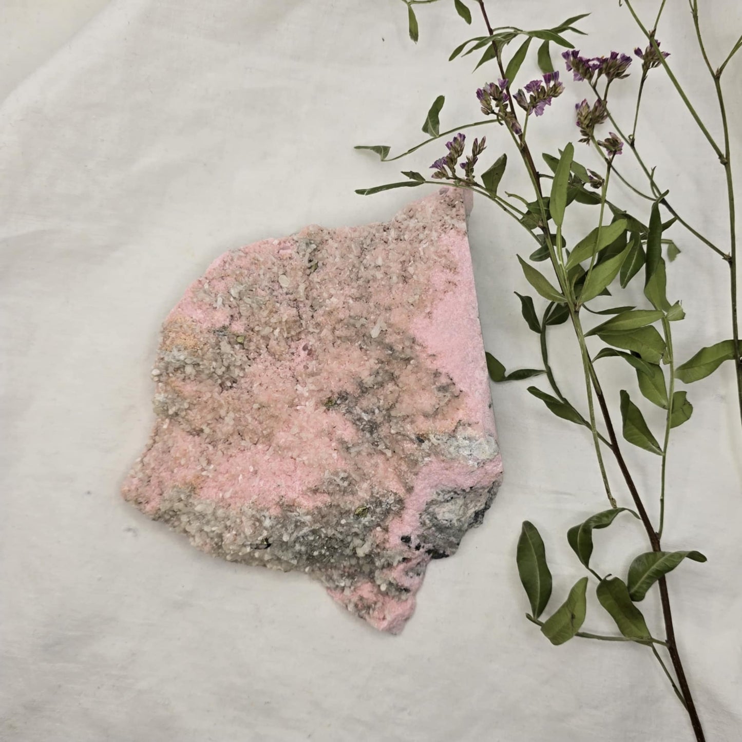 Rodokrozit Z Kameno Strelo, Piritom In Stilbitom - Rastišče #644