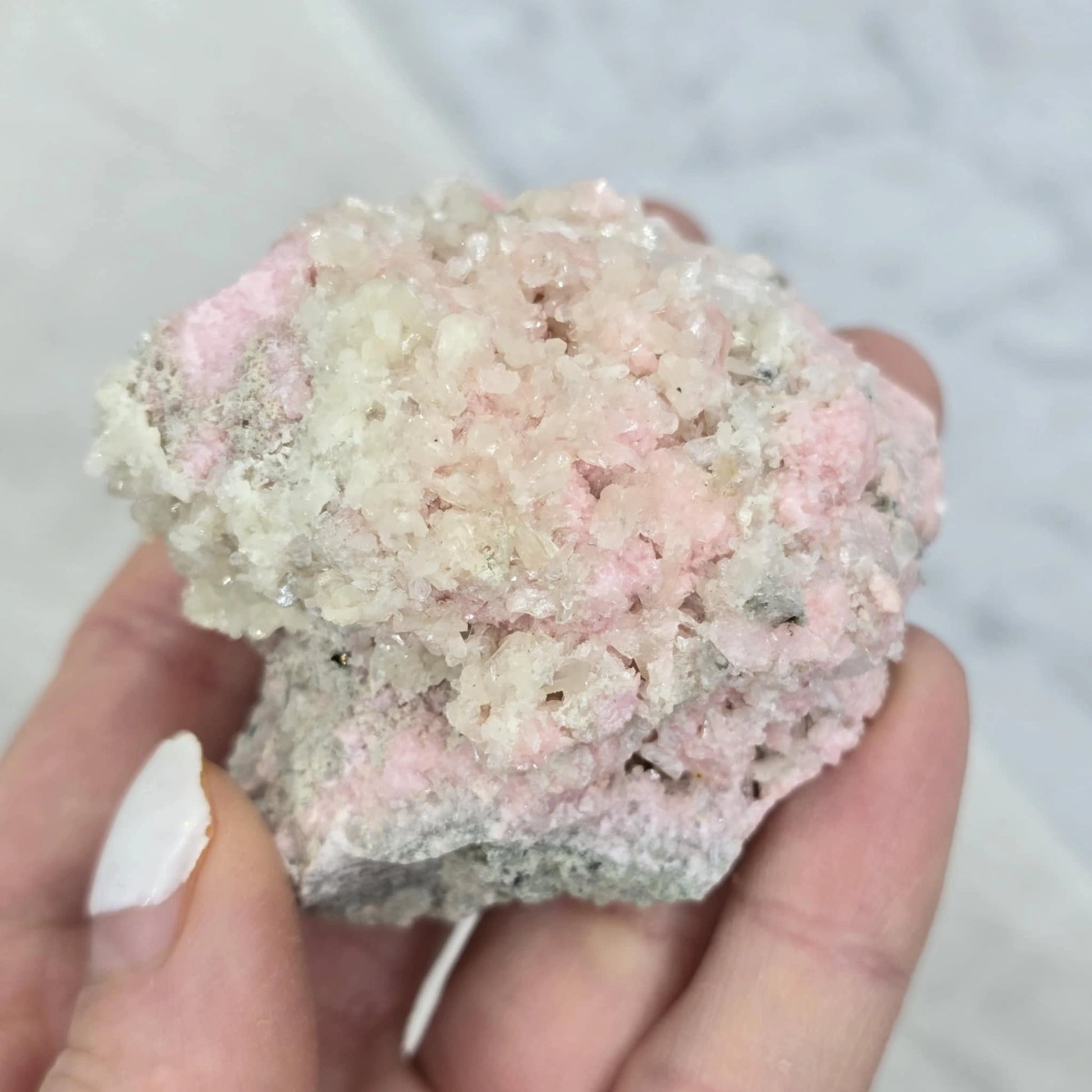 Rodokrozit neobdelan mineral
