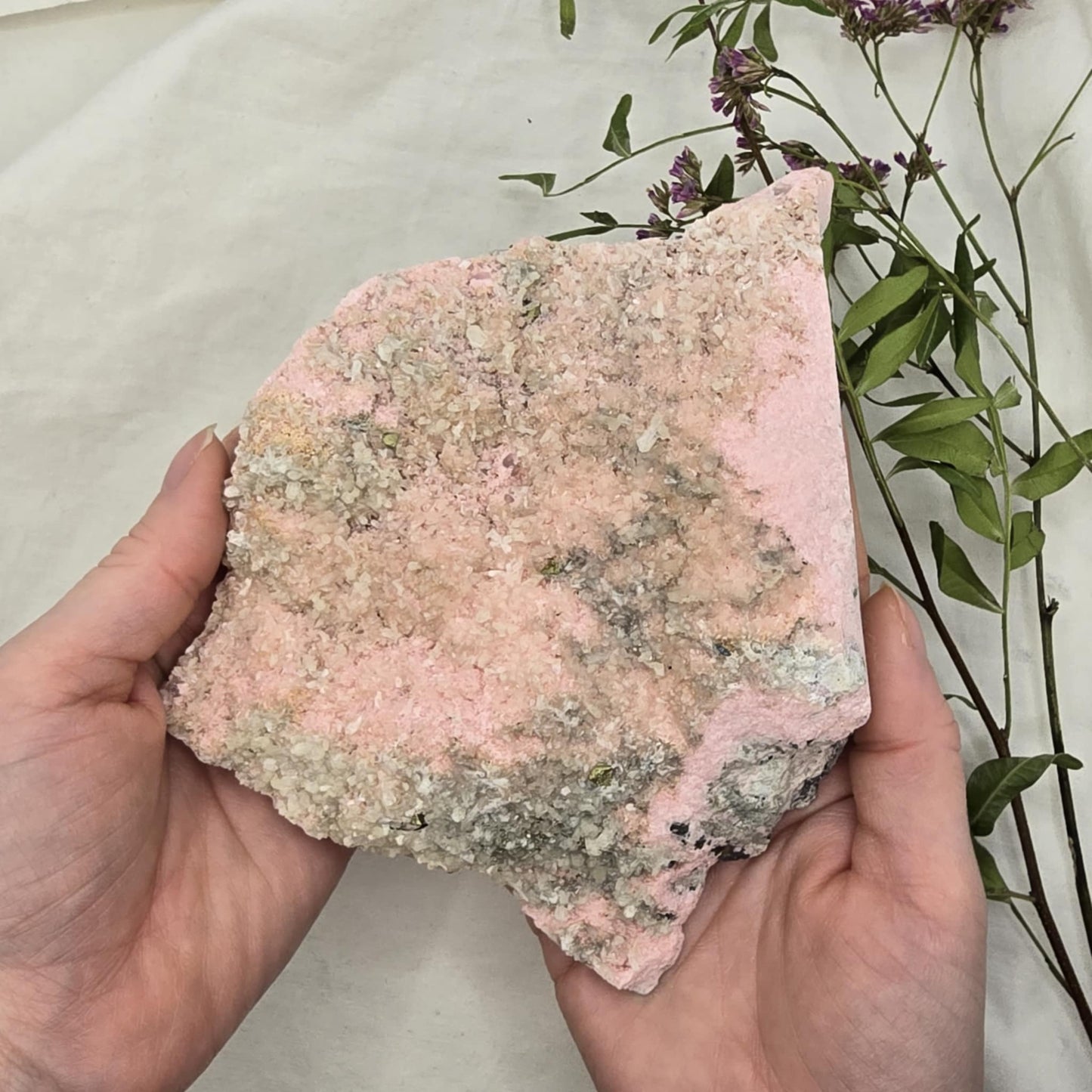 Rodokrozit Z Kameno Strelo, Piritom In Stilbitom - Rastišče #644