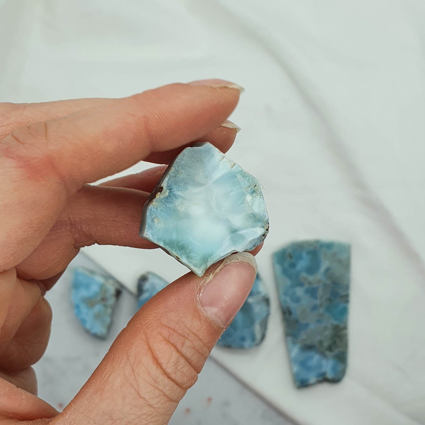 Larimar - Slab Različne Velikosti
