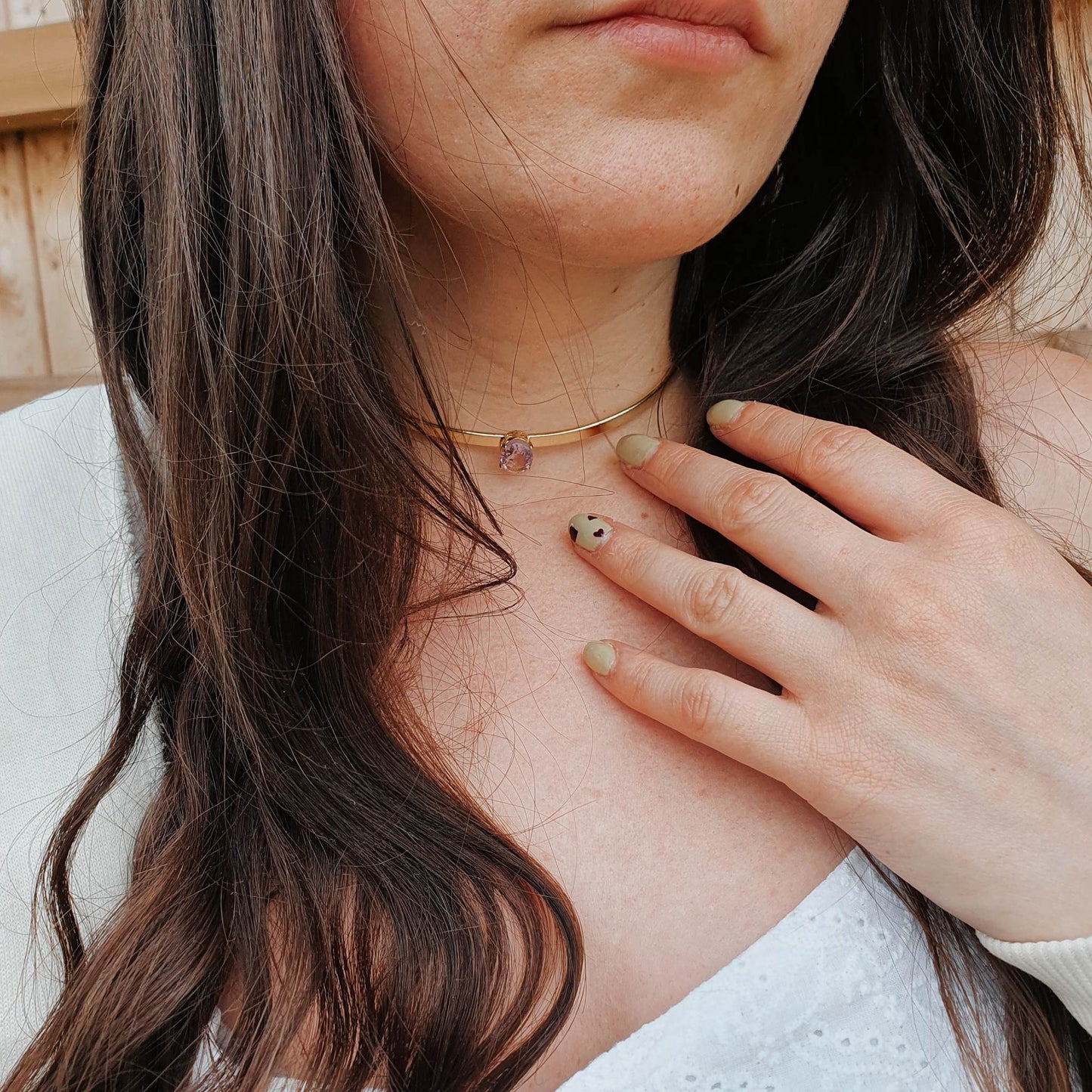Ametist Elegance - Choker