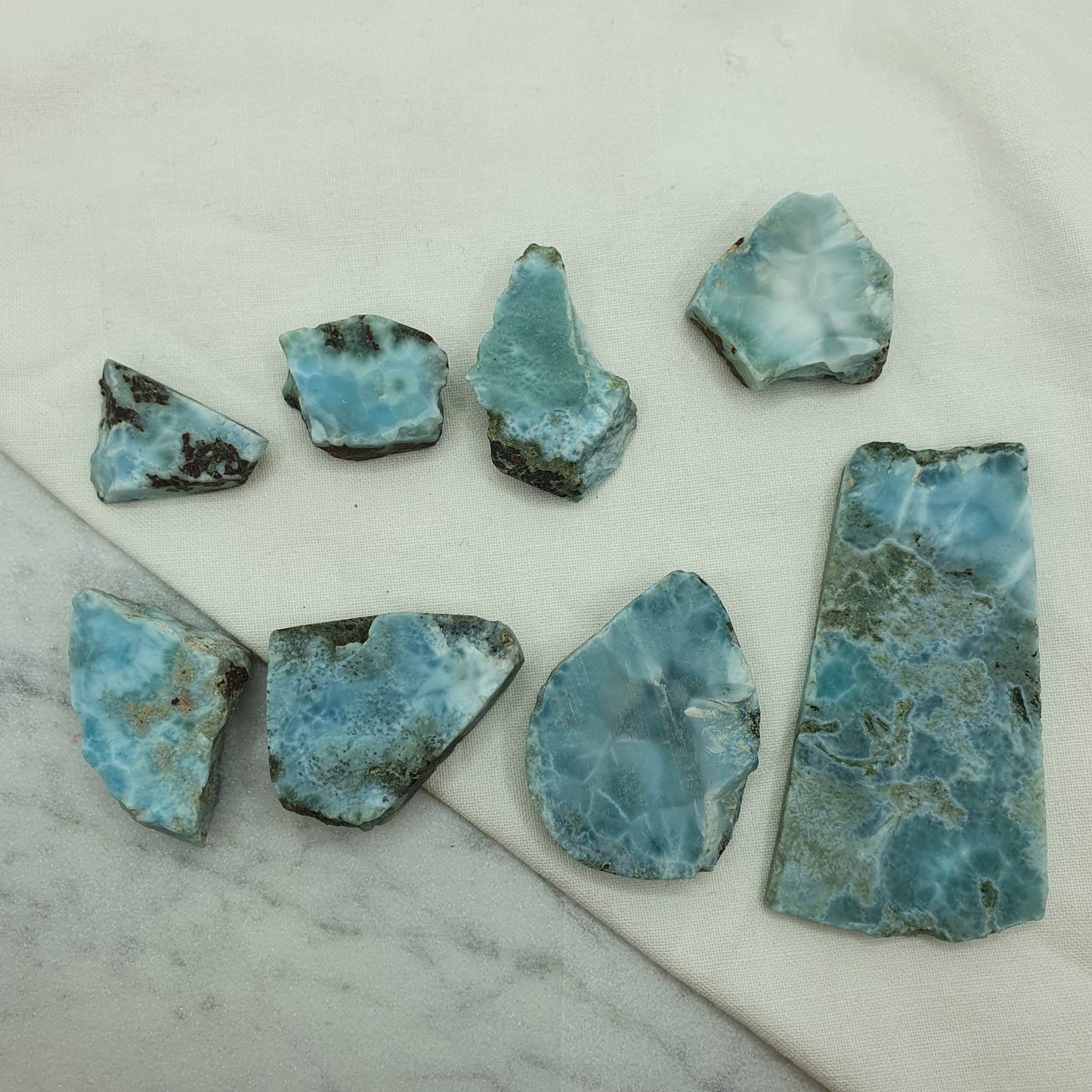 Larimar - Slab Različne Velikosti