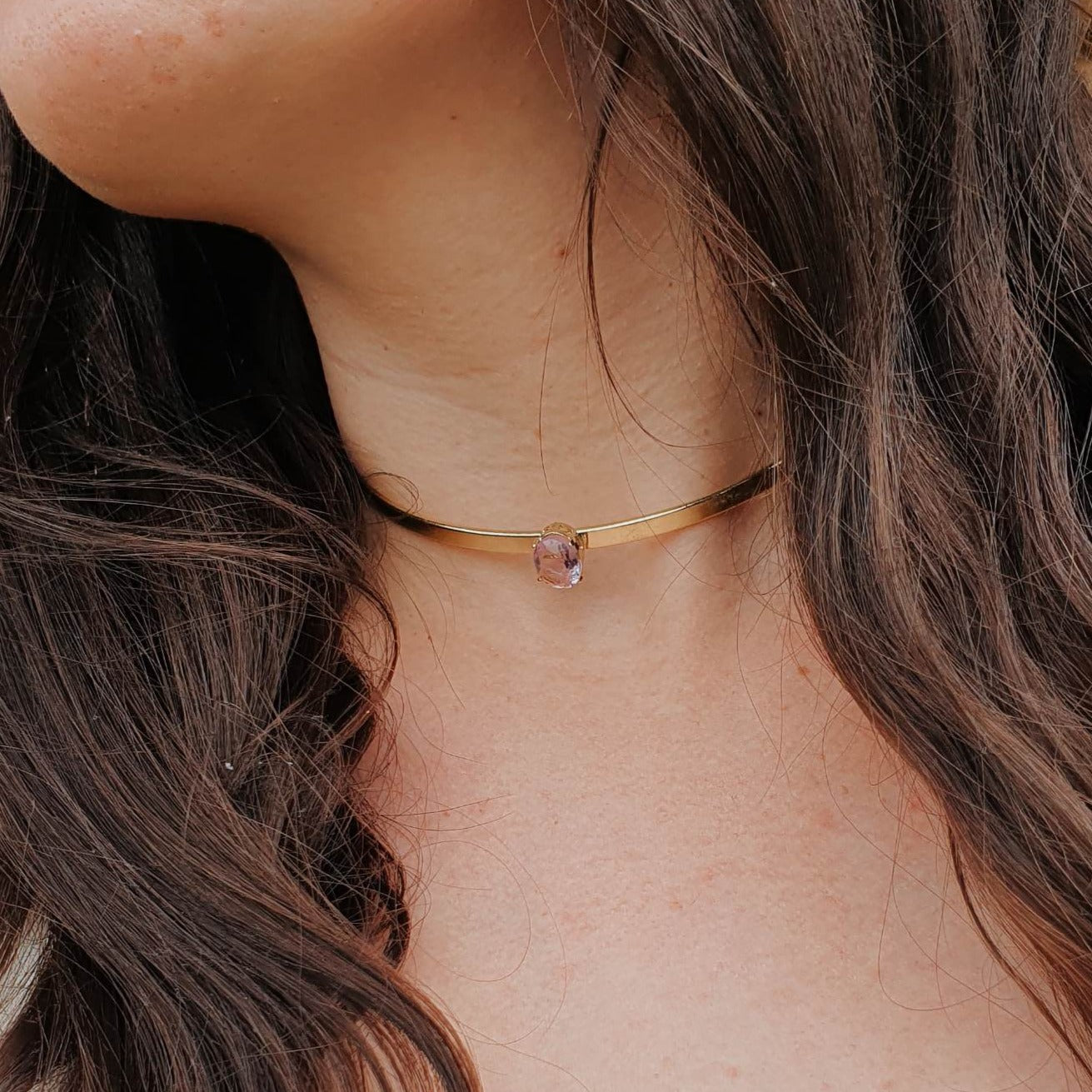 Ametist Elegance - Choker