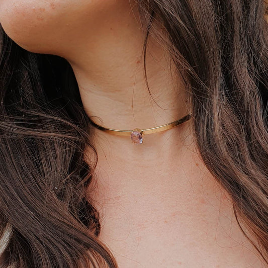 Ametist Elegance - Choker