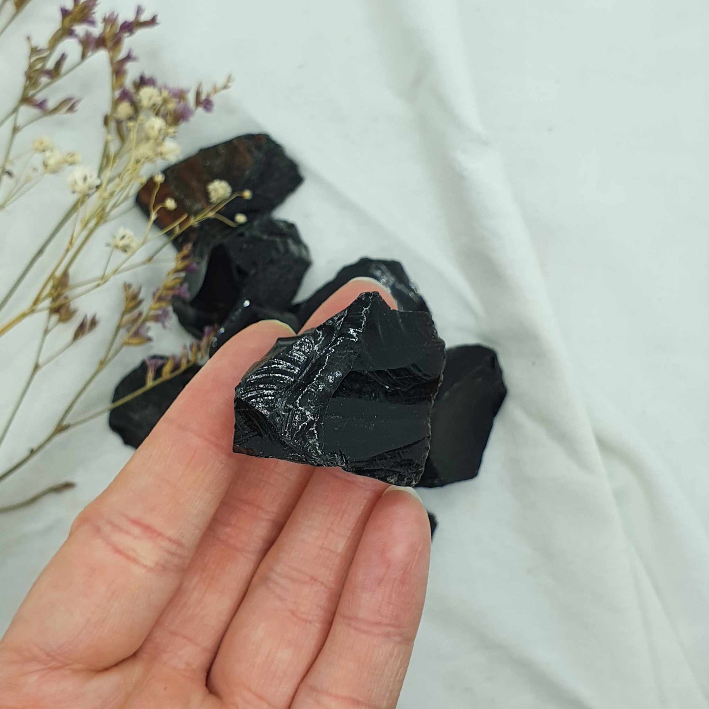 Kje kupiti Črni Obsidian - Neobdelan