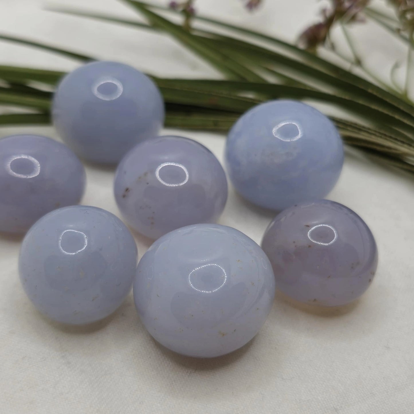 Modri Kalcedon - Žepni Kristal