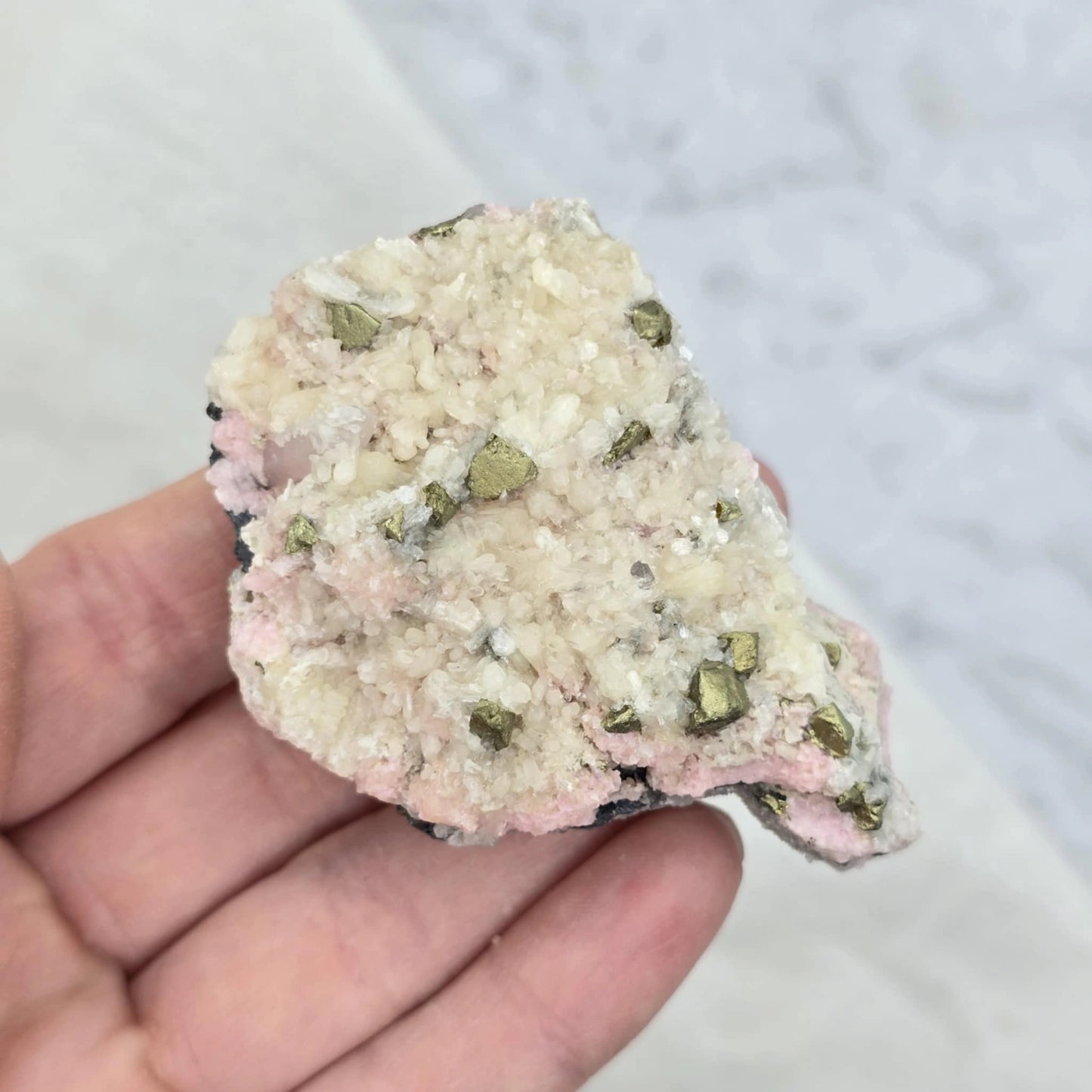 Rodokrozit S Piritom In Stilbitom - Rastišče #83