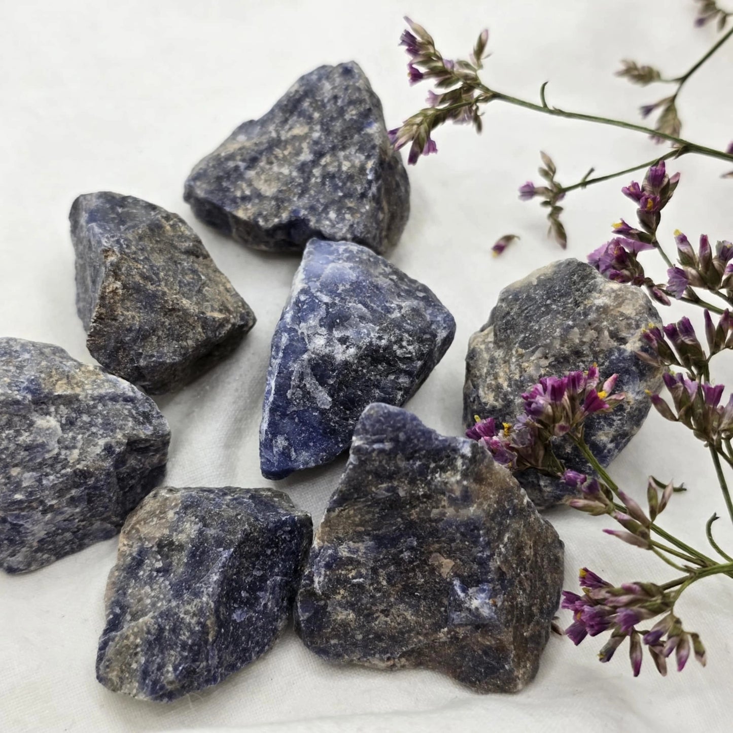 Sodalit Neobdelan Mineral