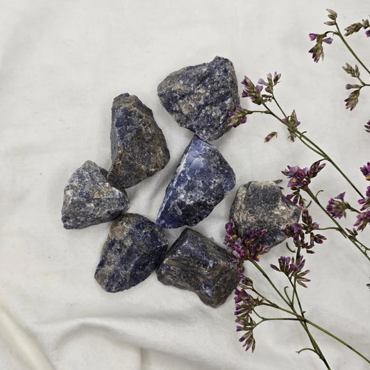 Sodalit Neobdelan Mineral