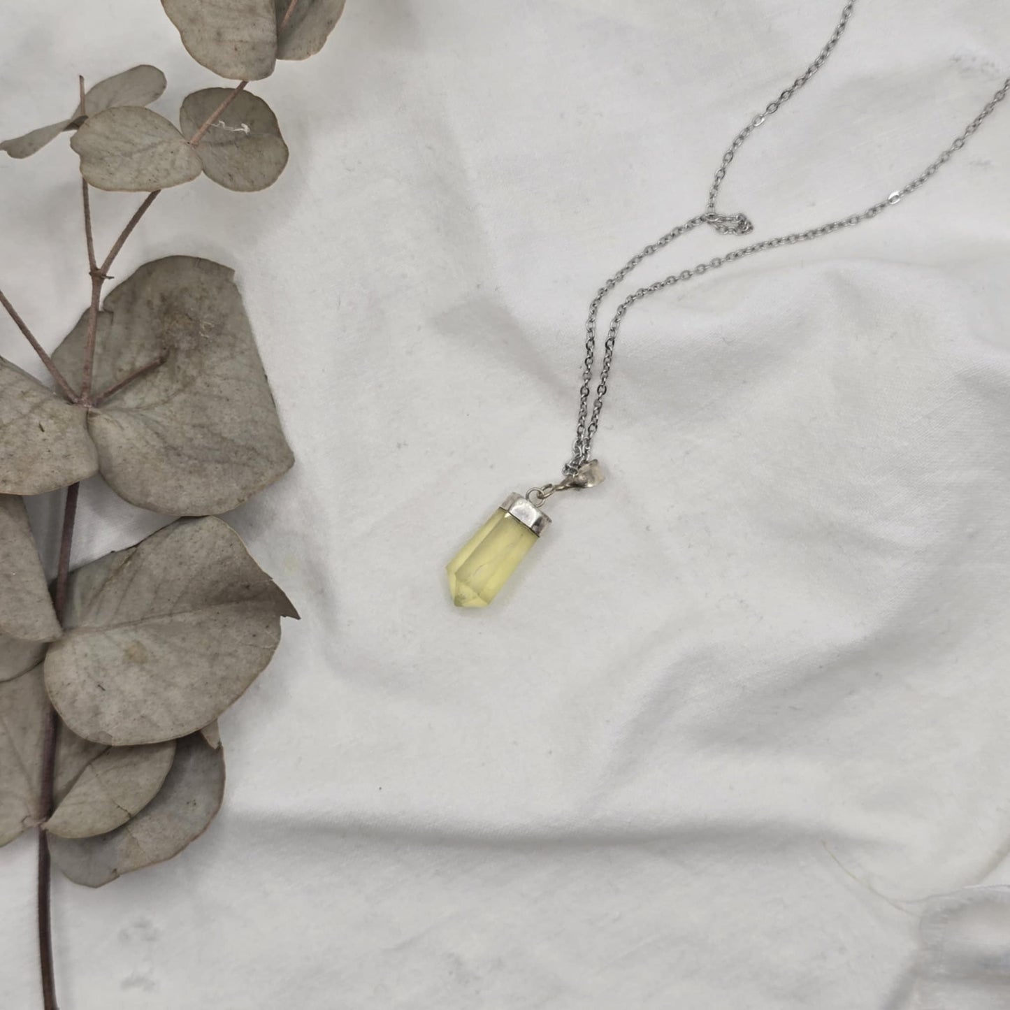 Limonin Kalcit - Verižica 925