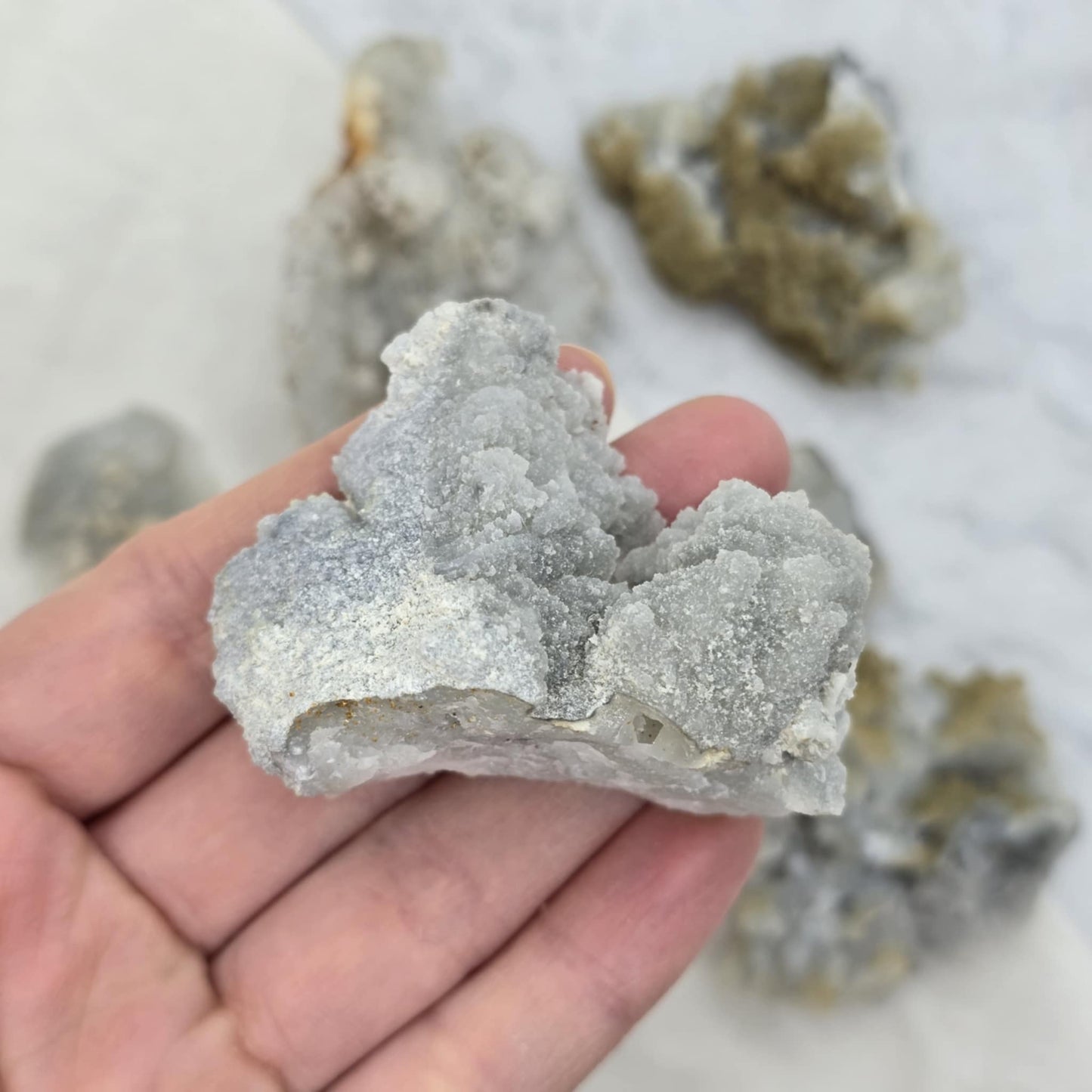 modri kalcedon neobdelan nakup