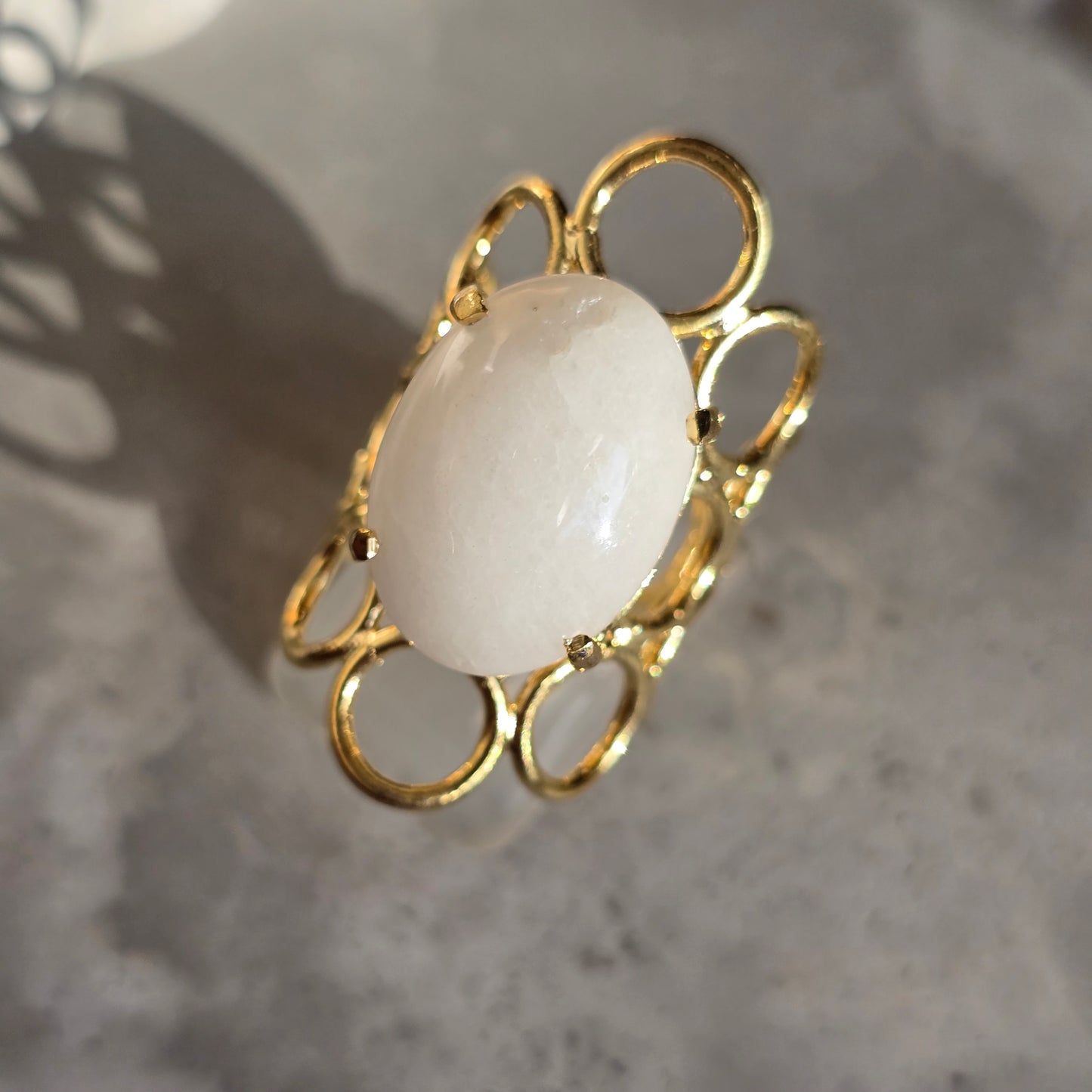 White Quartz - Ring
