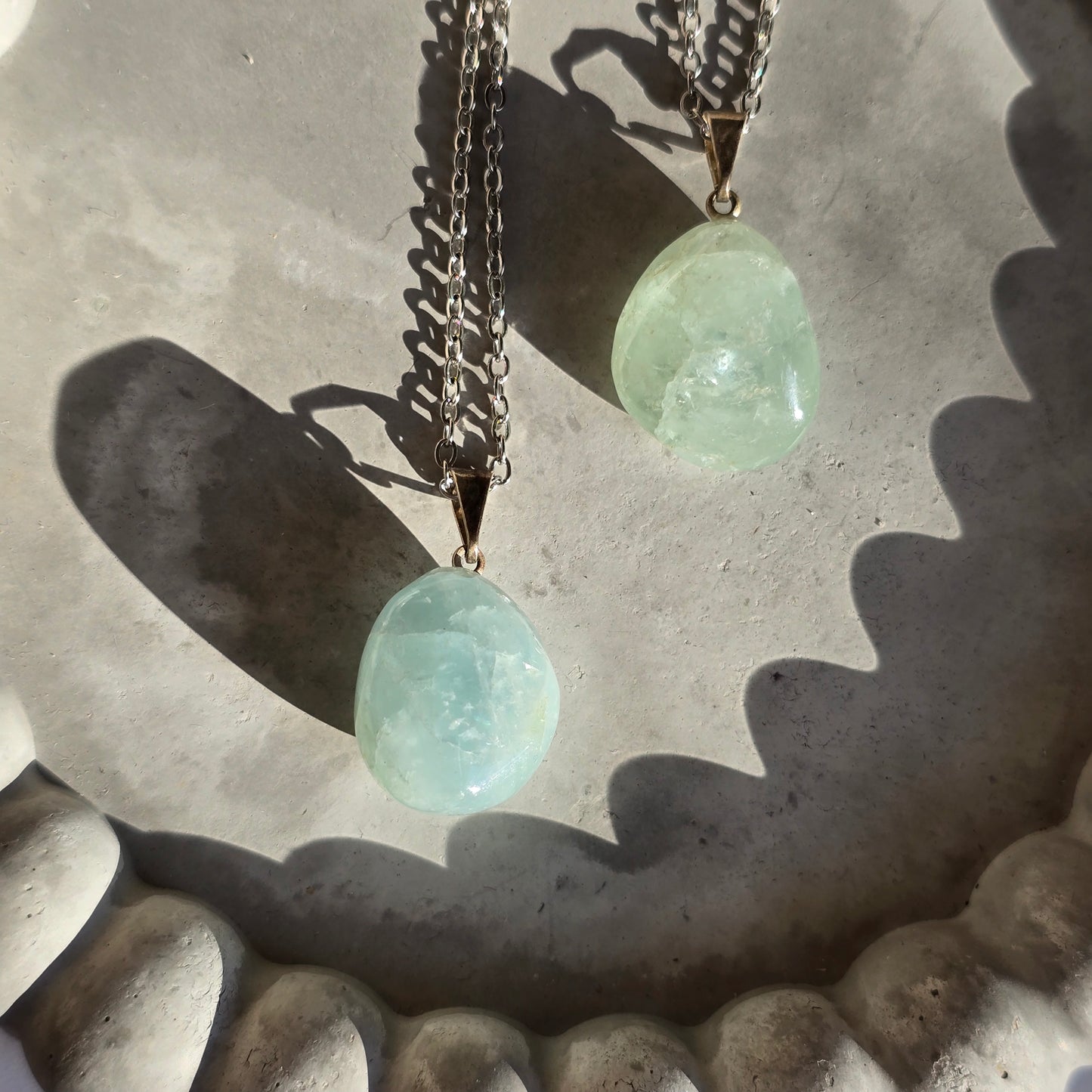 Aquamarine - Tumbled Necklace