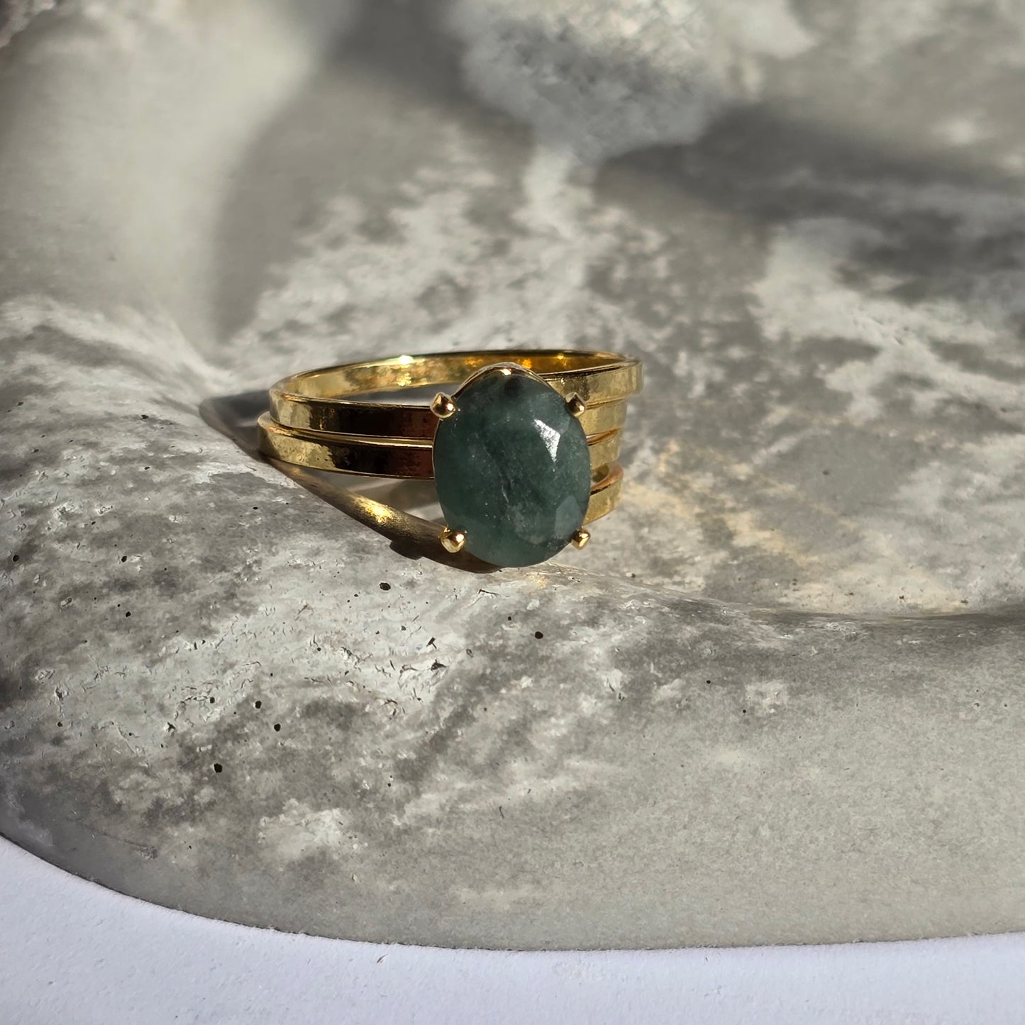 Smaragd - Mali Oval Prstan