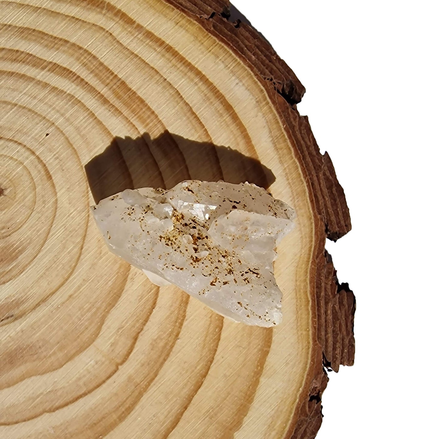 Kamena Strela z Železovim Oksidom - Mineral QWIO1
