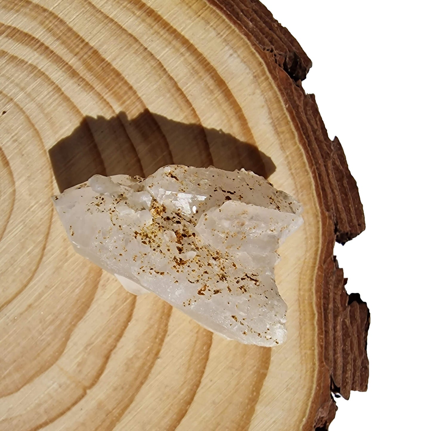 Kamena Strela z Železovim Oksidom - Mineral QWIO1