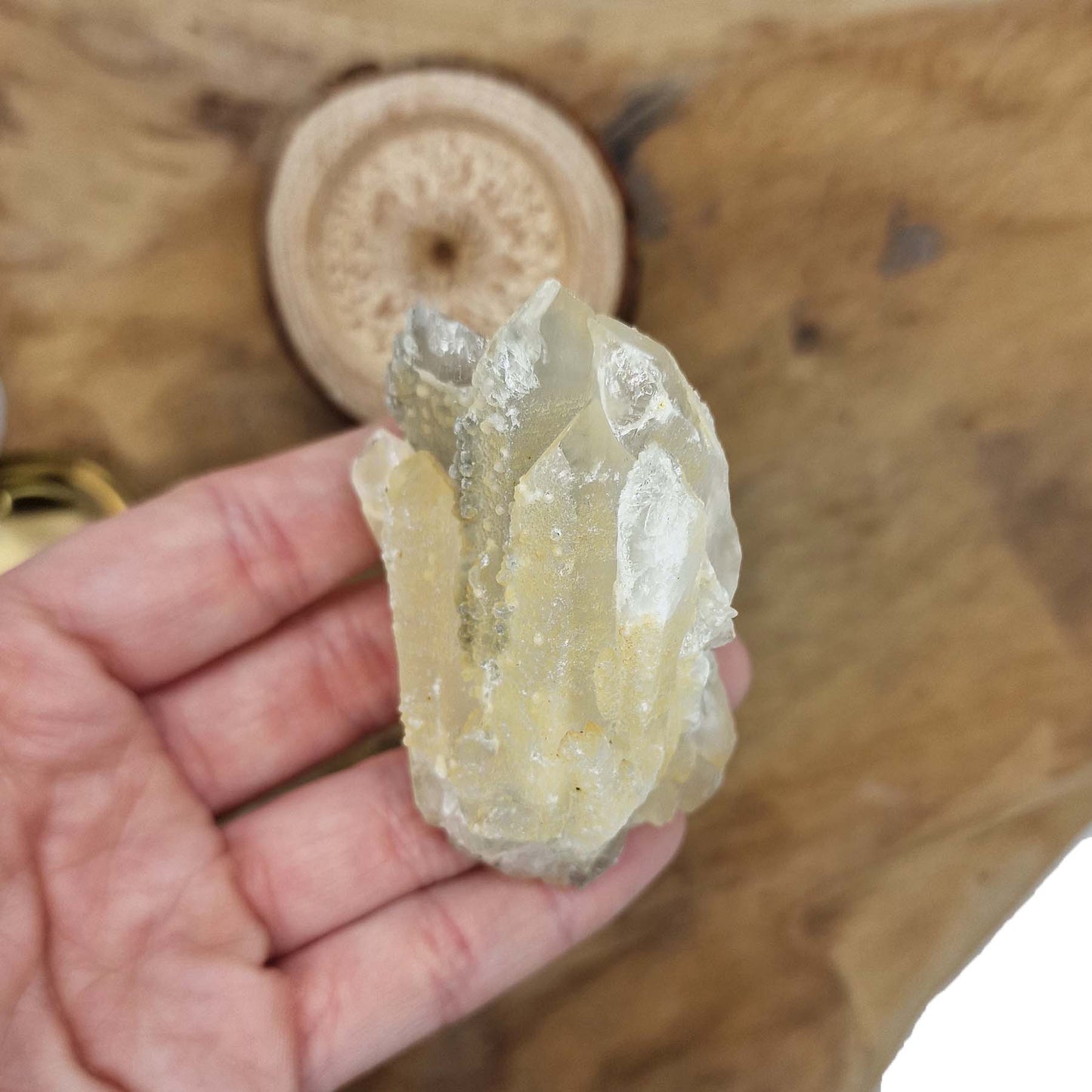Limonitna Kamena Strela - Kristal QL2
