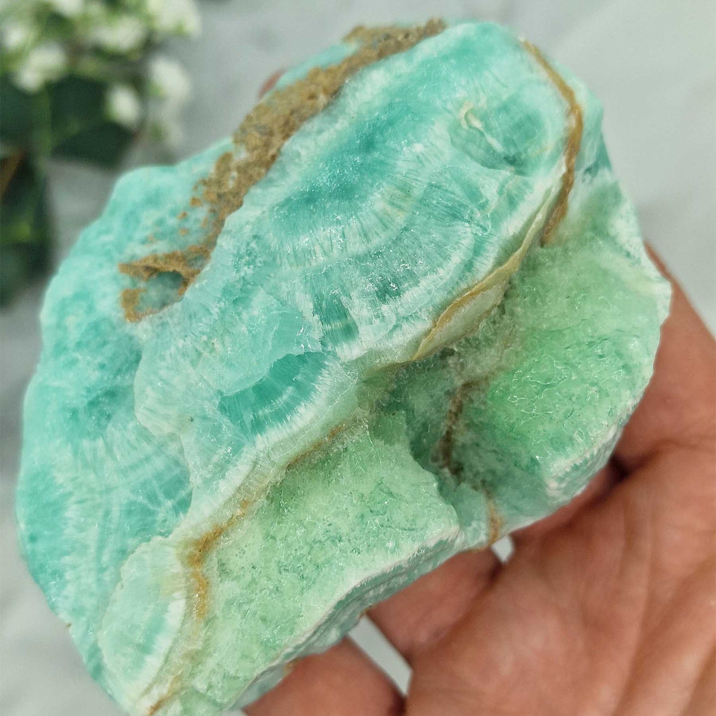 Modri Aragonit - Mineral BA1