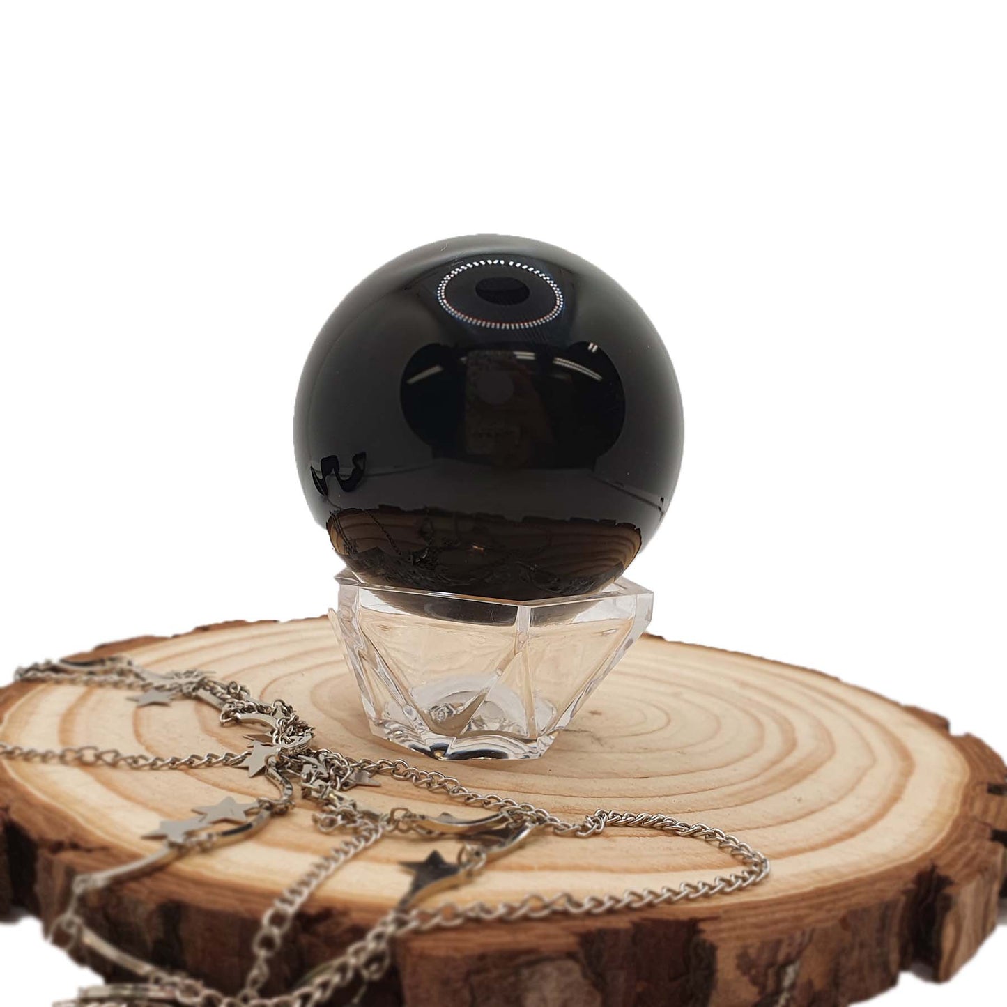 Črni Obsidian Mala - Krogla Mineral