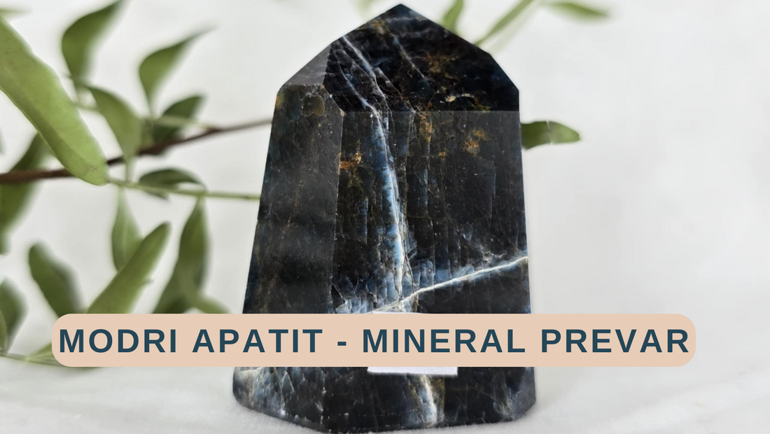 Modri Apatit - Mineral Prevar