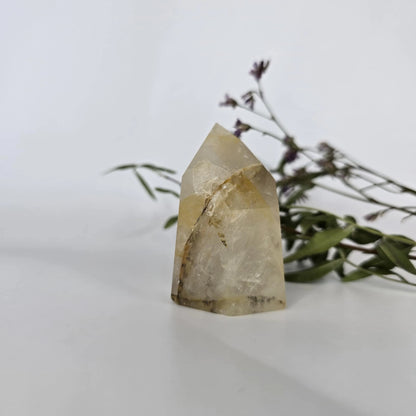 Golden Healer With Dendrite - Point #105