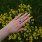 Lapis Lazuli Mini Solza - Prstan