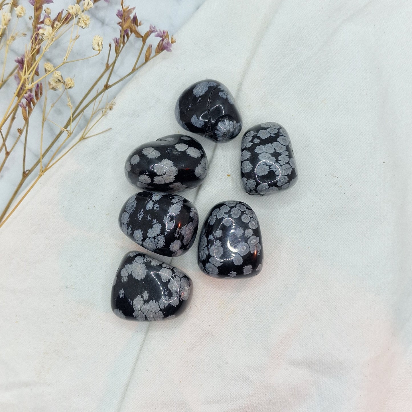 Snežni Obsidian - Žepni Mineral