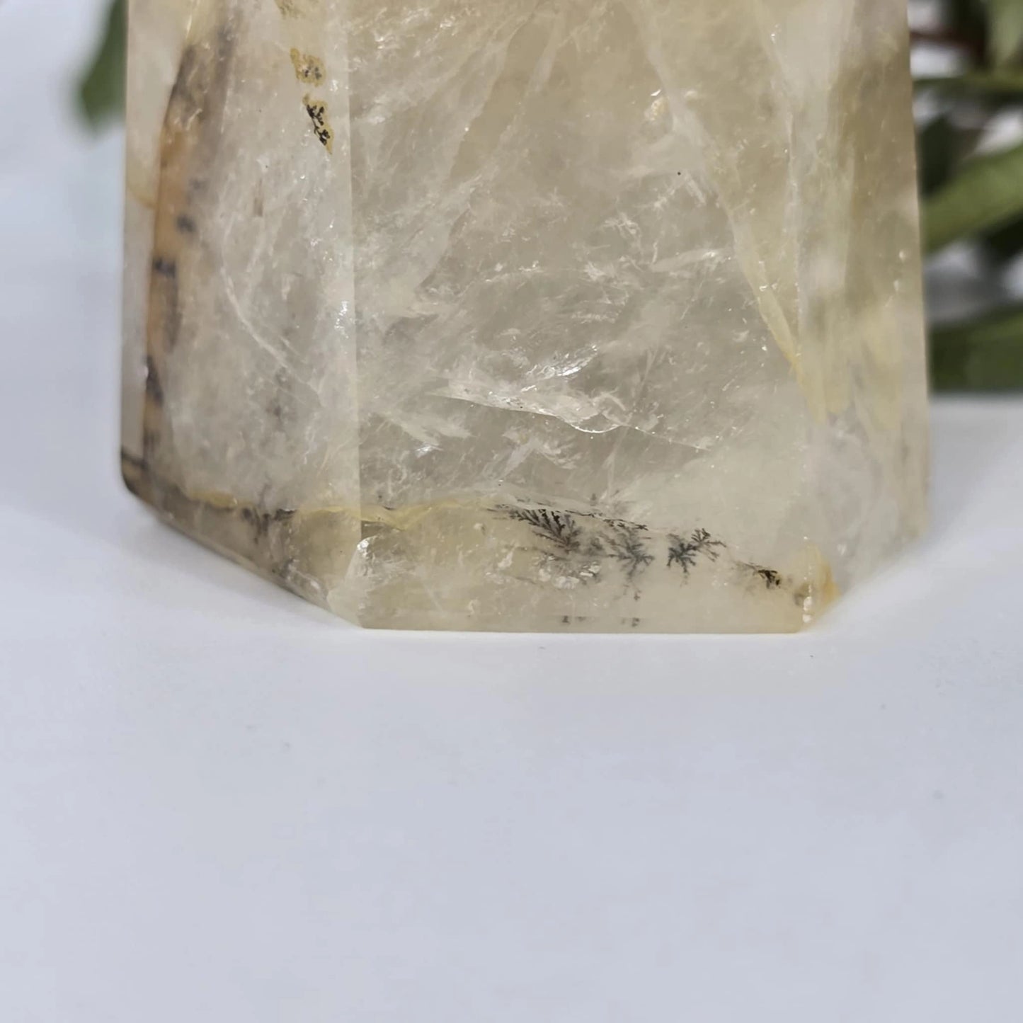 Golden Healer With Dendrite - Point #105