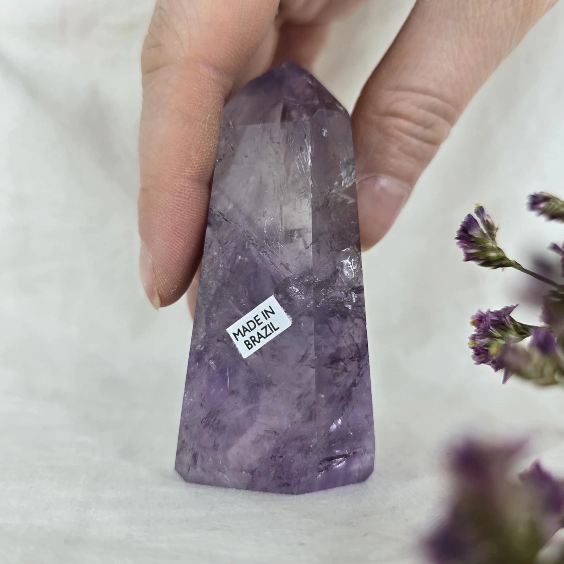 Ametist Z Dimnim Kremenom Mineral