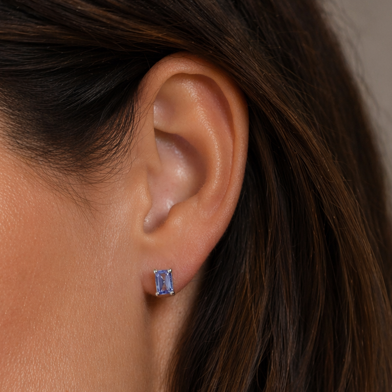Tanzanite - Elegance Mini Earrings