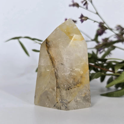 Golden Healer With Dendrite - Point #105