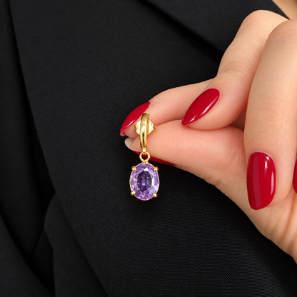 Amethyst - Dangle Earrings