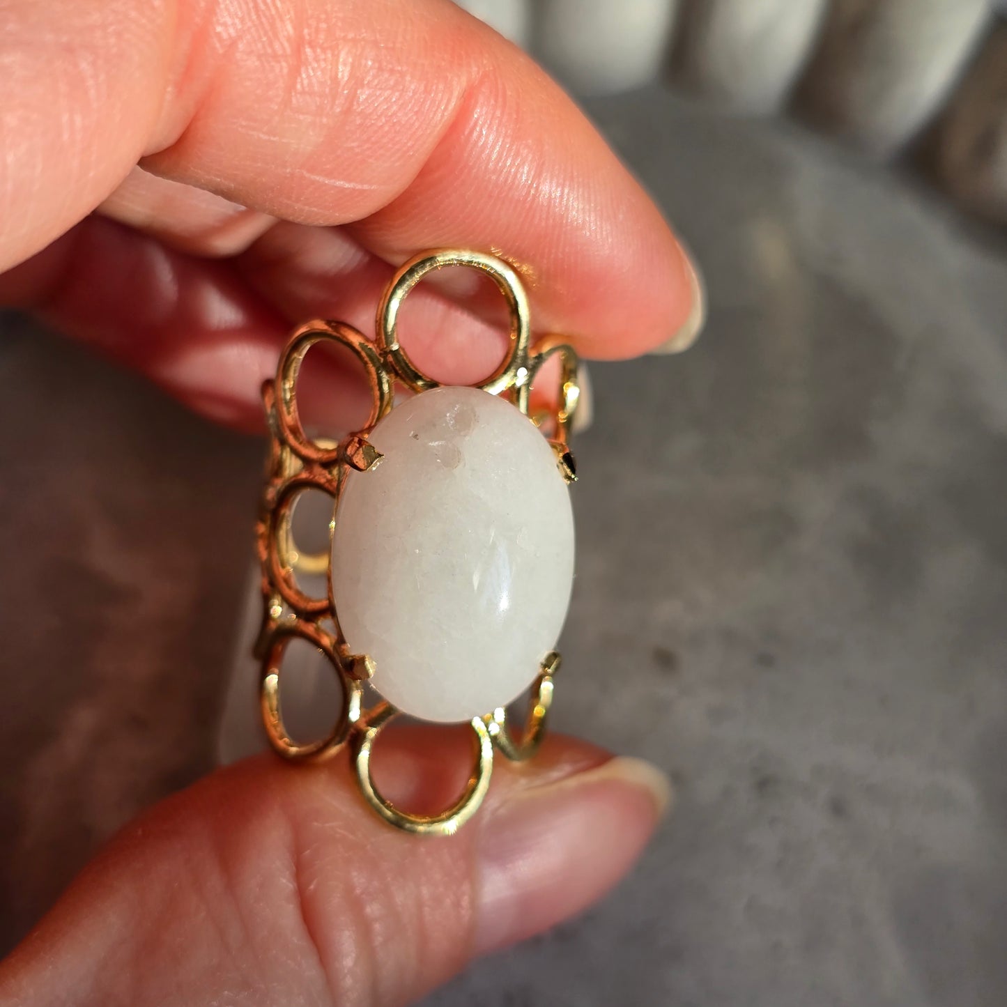 White Quartz - Ring