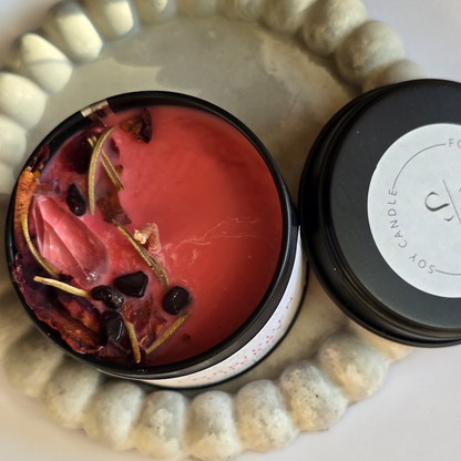 Forbidden Cherry - Sojina Sveča S Kristalom