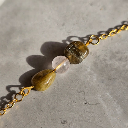 Zelen Turmalin In Roževec - Zapestnica