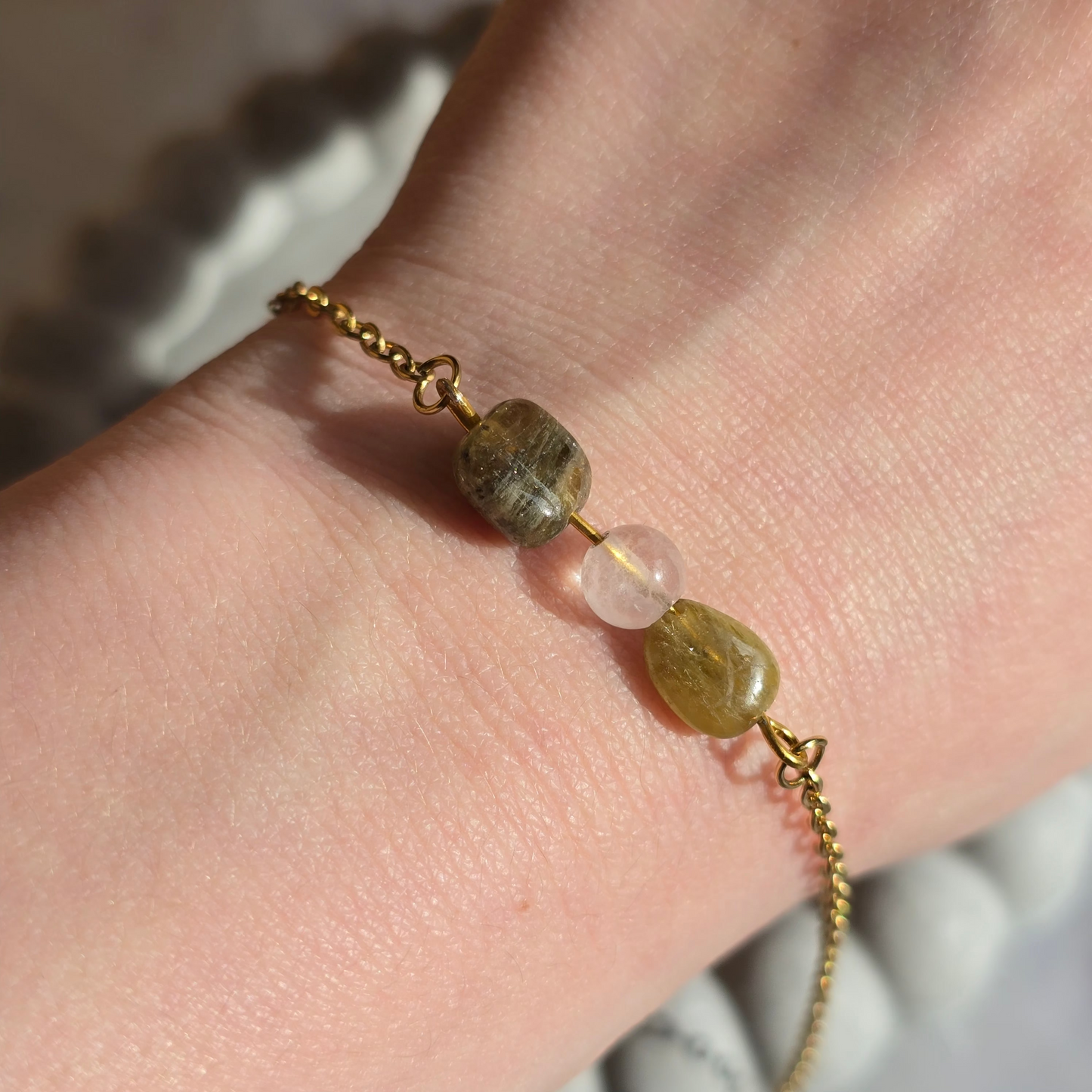 Zelen Turmalin In Roževec - Zapestnica