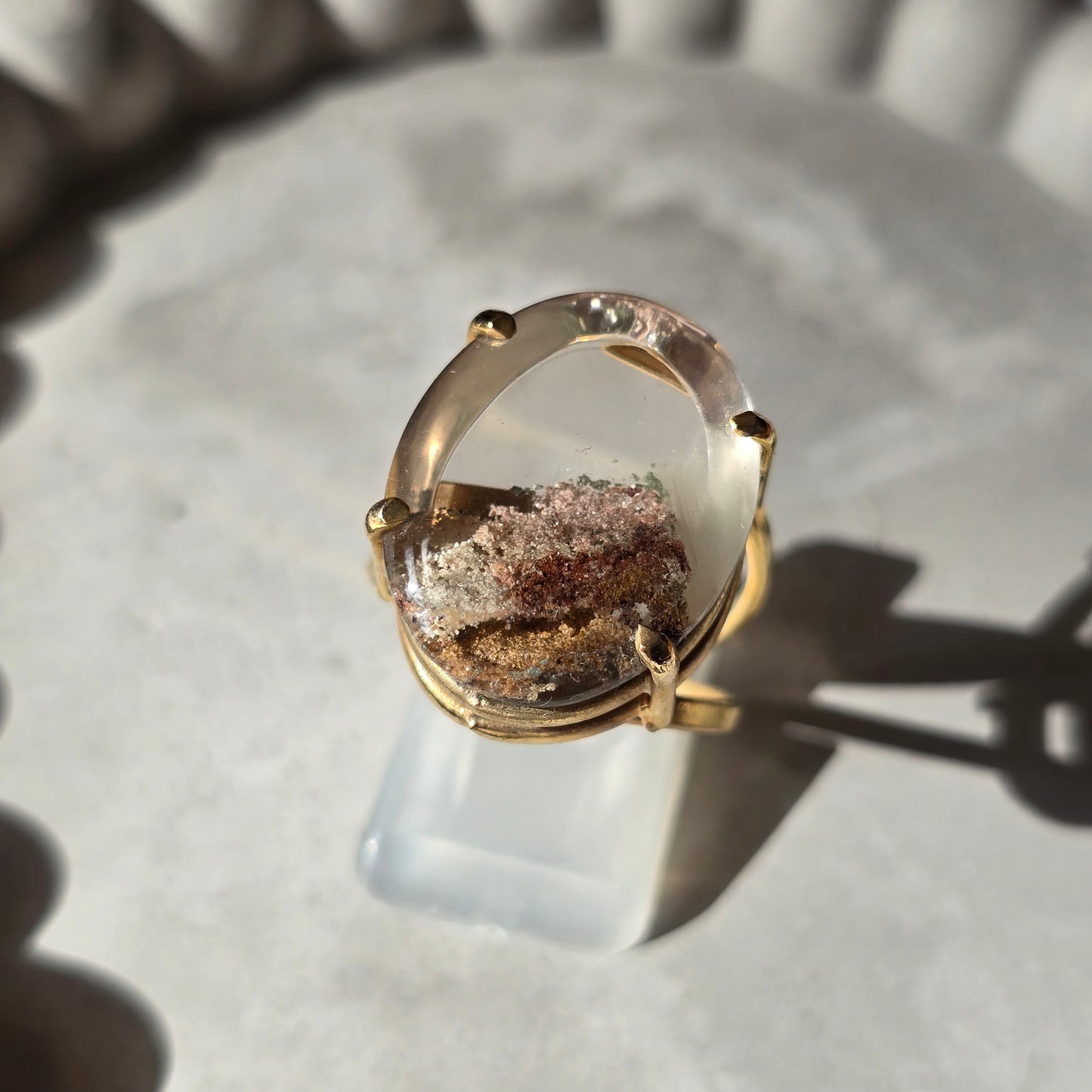 Lodolit - Oval Prstan