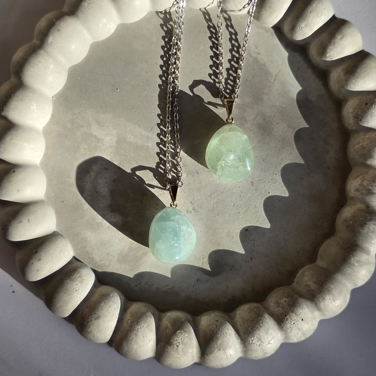Aquamarine - Tumbled Necklace