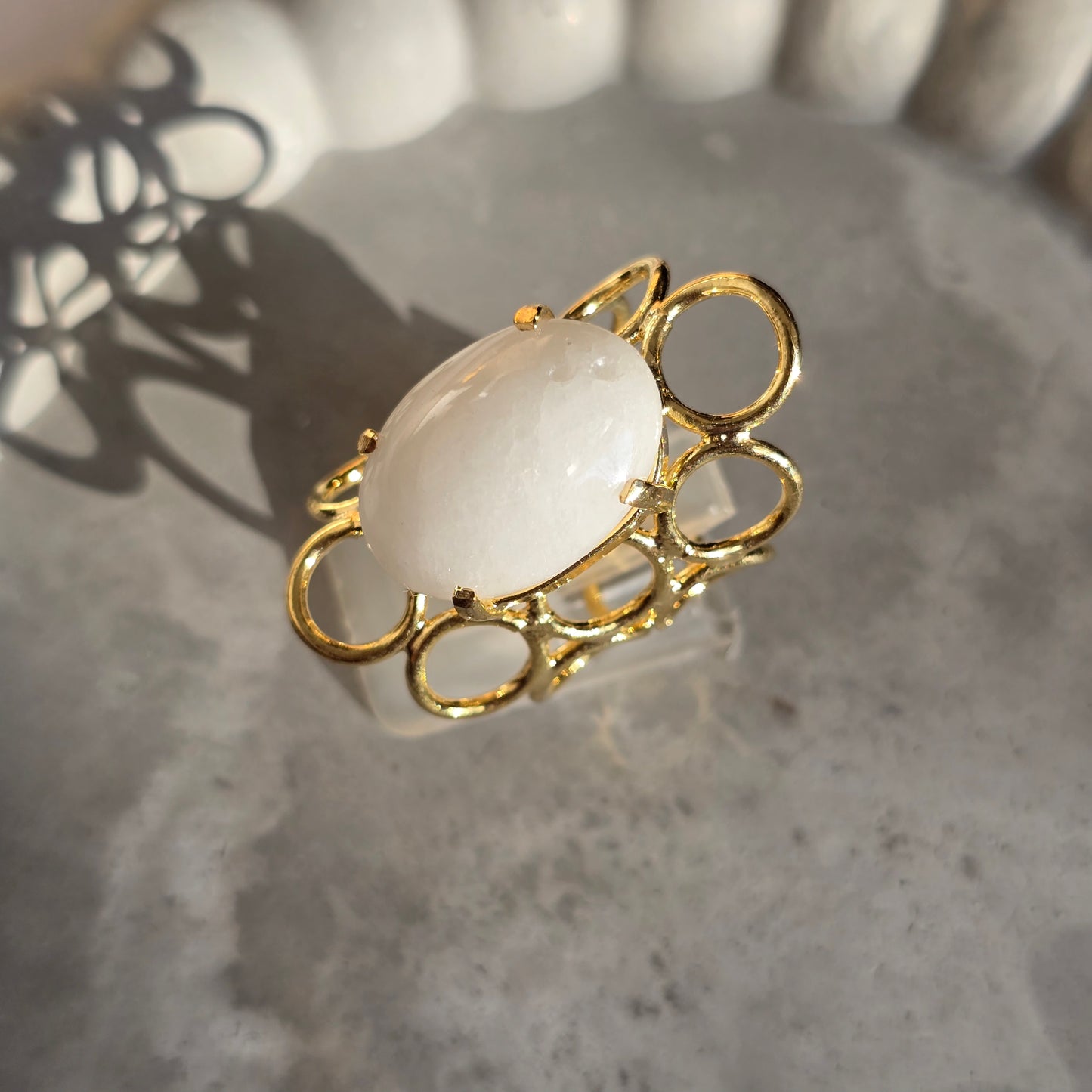 White Quartz - Ring