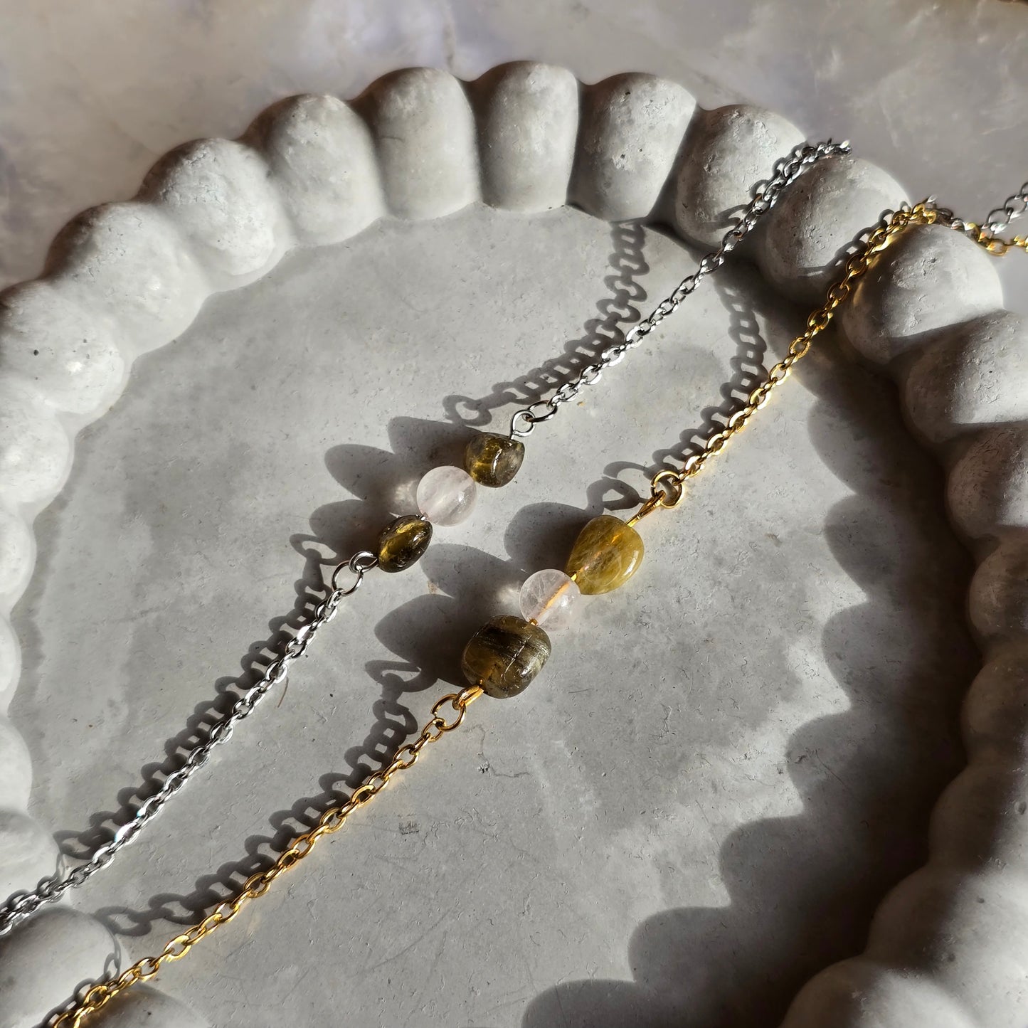 Zelen Turmalin In Roževec - Zapestnica