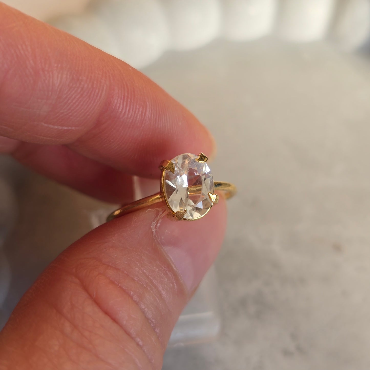 Kamena Strela - Mini Oval Prstan