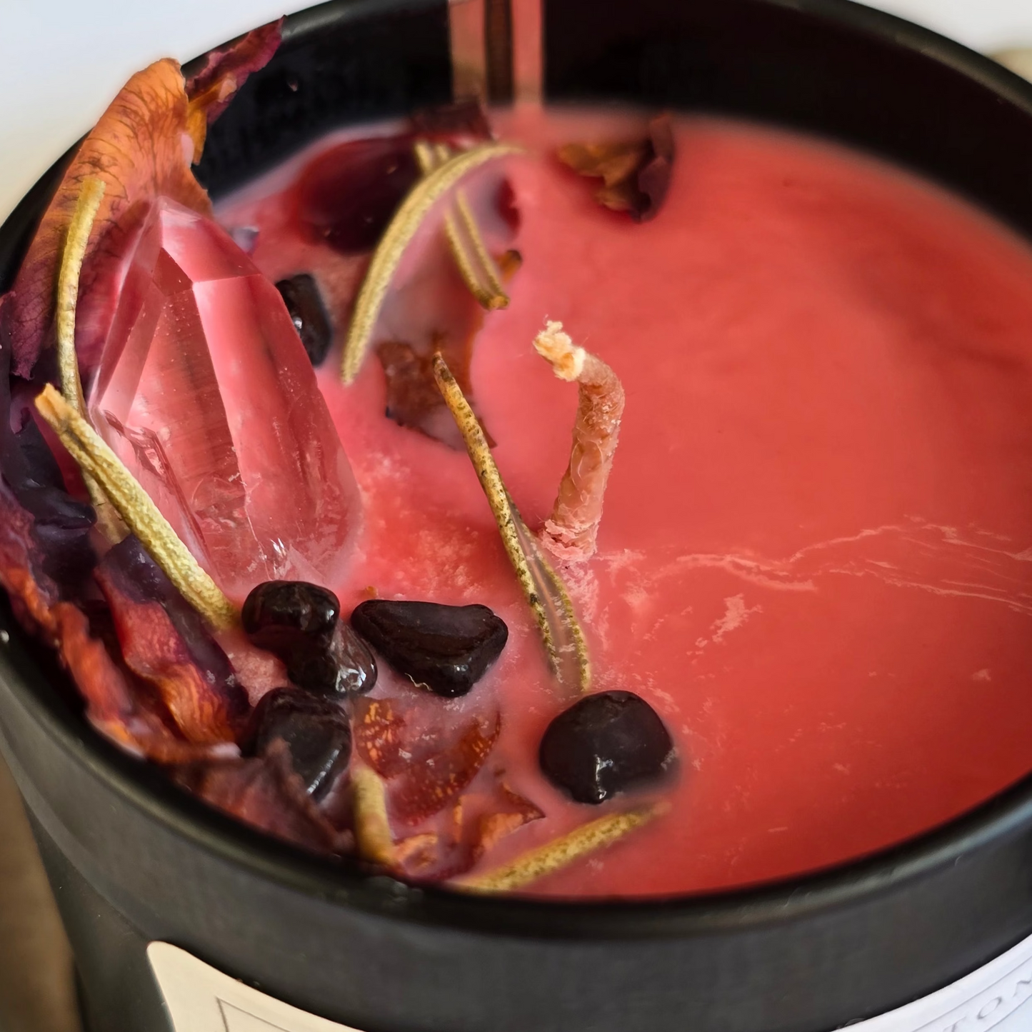 Forbidden Cherry - Sojina Sveča S Kristalom