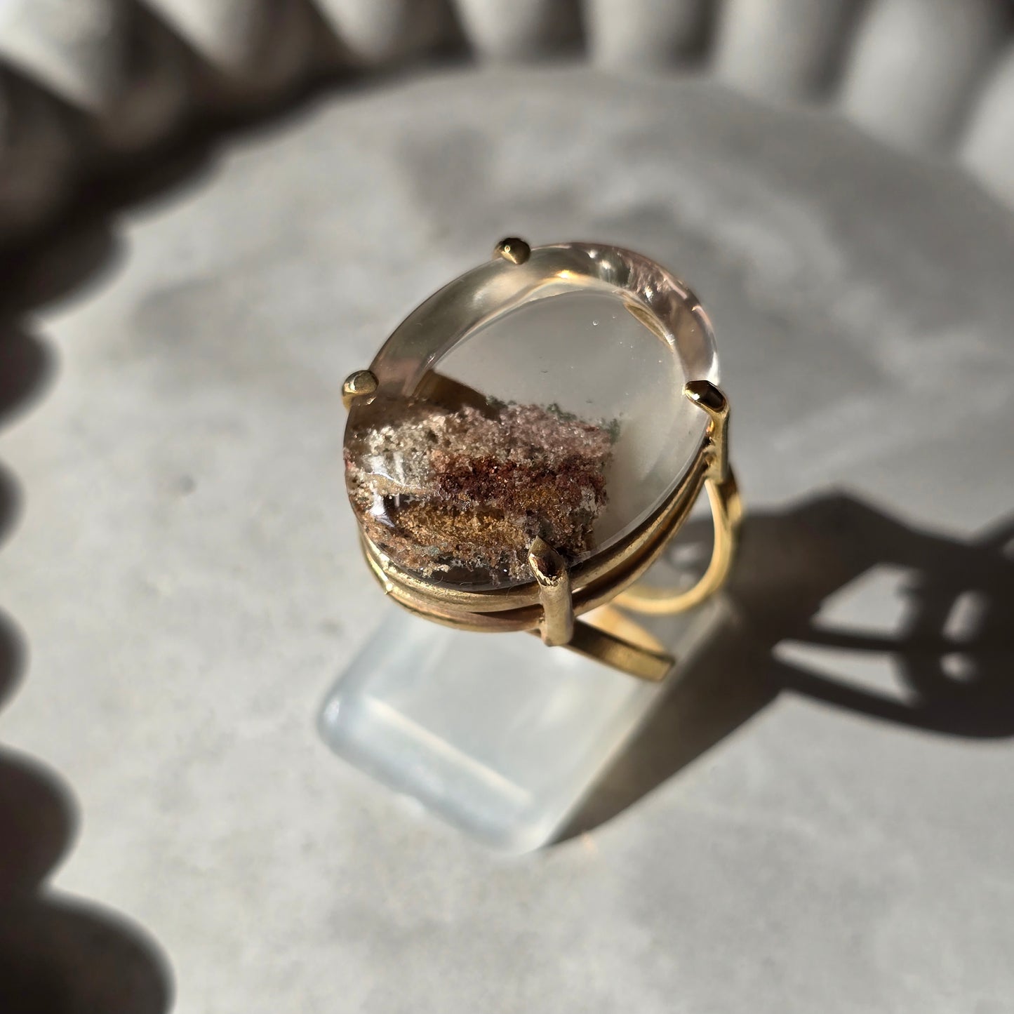 Lodolit - Oval Prstan