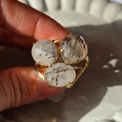 Turmalin Inclusion - Prstan L