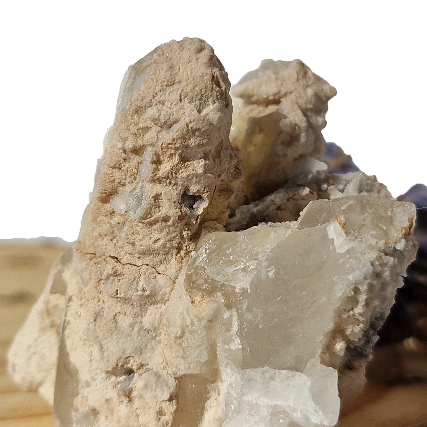 Kamena Strela s Kalcitom - Kristal QCWC1
