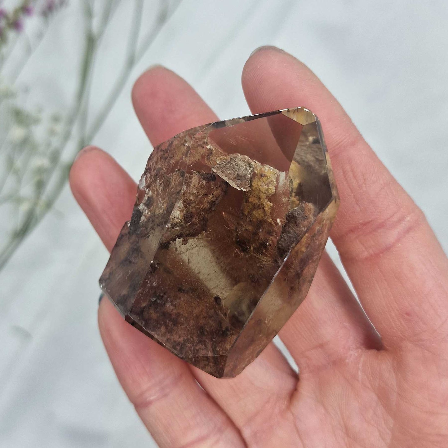 Smoky Lodolit Freeform (Smoky Garden Quartz) LO4